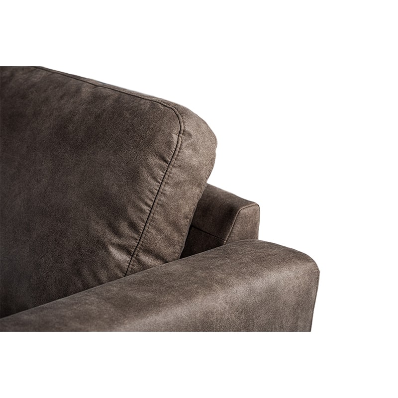 Haluta - Hoekbank Daniel - 255 x 206 x 85 cm - Taupe - Links - Afbeelding 5