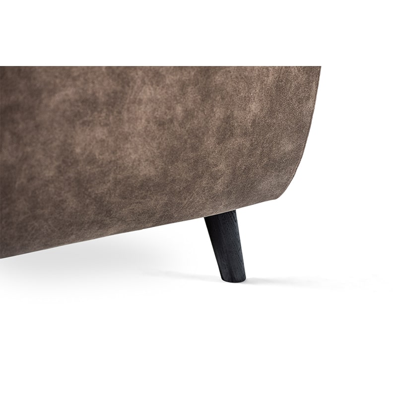 Haluta - Hoekbank Daniel - 255 x 206 x 85 cm - Taupe - Links - Afbeelding 4