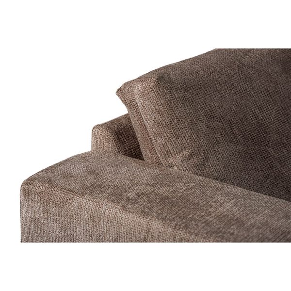 Haluta - Hoekbank Matteo - 265 x 208 x 81 cm - Taupe - Rechts - Afbeelding 3