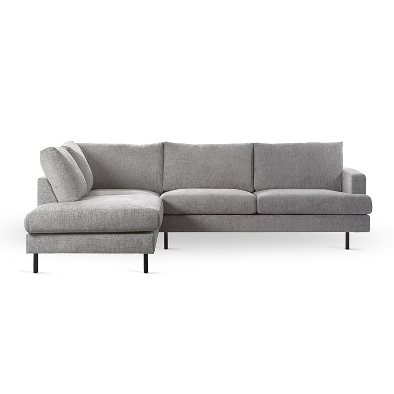 Haluta - Hoekbank Emil - 262 x 206 x 84 cm - Naturel - Links - Afbeelding 6