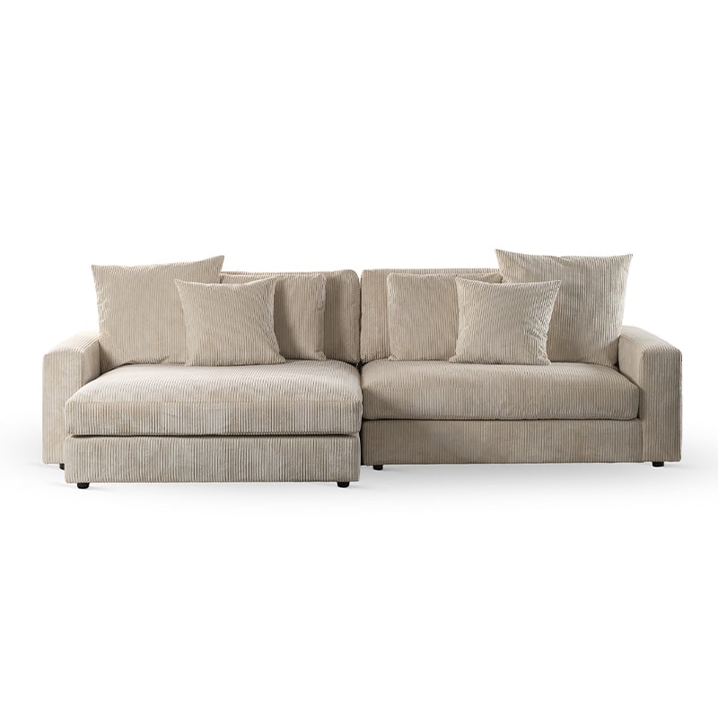 Haluta - 3-zitsbank Anton - 263 x 203 x 83 cm - Naturel - Afbeelding 10