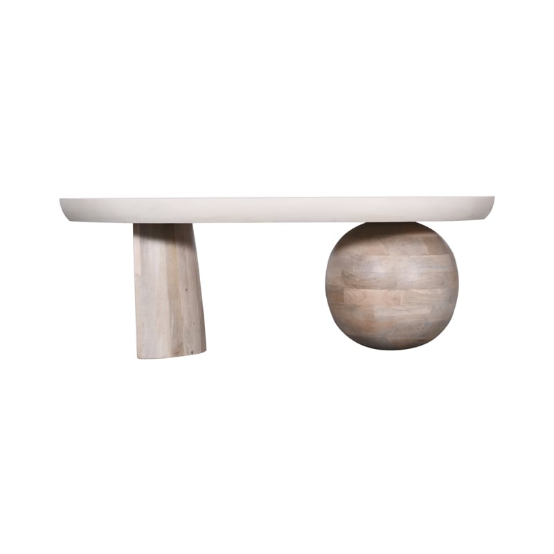 Moods - Salontafel Henry - 107 x 71 x 38 cm - Naturel - Afbeelding 5