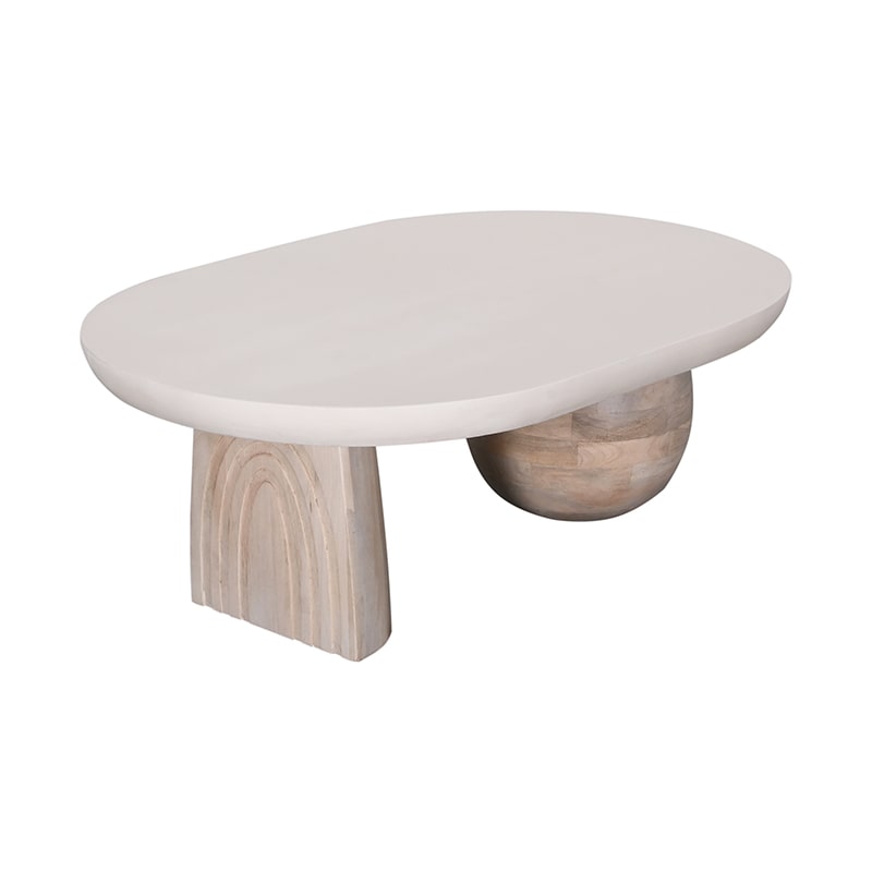 Moods - Salontafel Henry - 107 x 71 x 38 cm - Naturel - Afbeelding 4