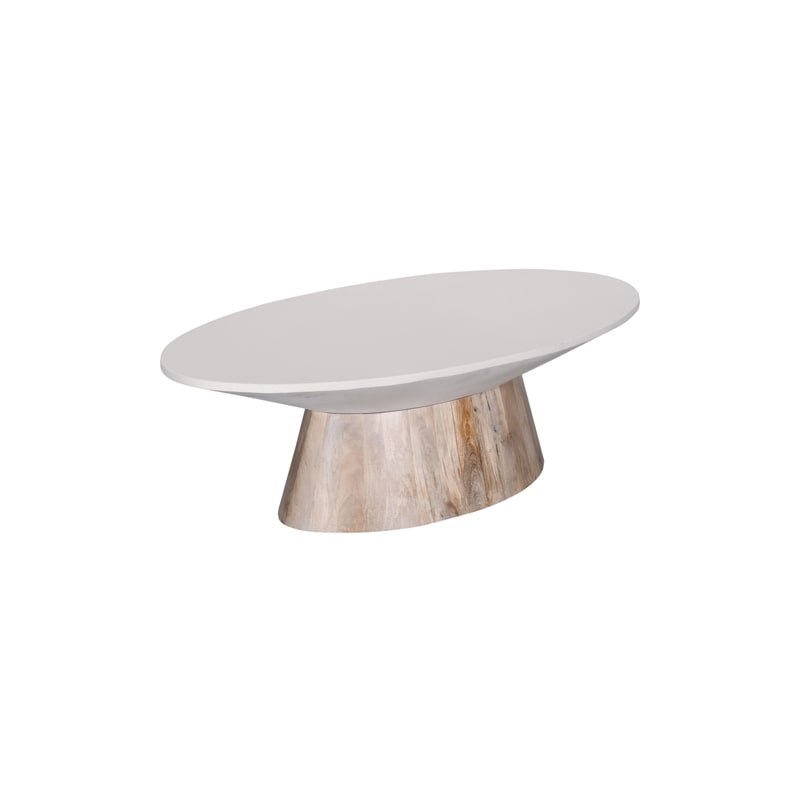 Moods - Salontafel Henry - 130 x 68 x 41 cm - Naturel - Afbeelding 3