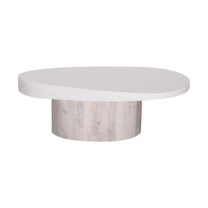 Moods - Salontafel Aiden - 130 x 66 x 37 cm - Naturel