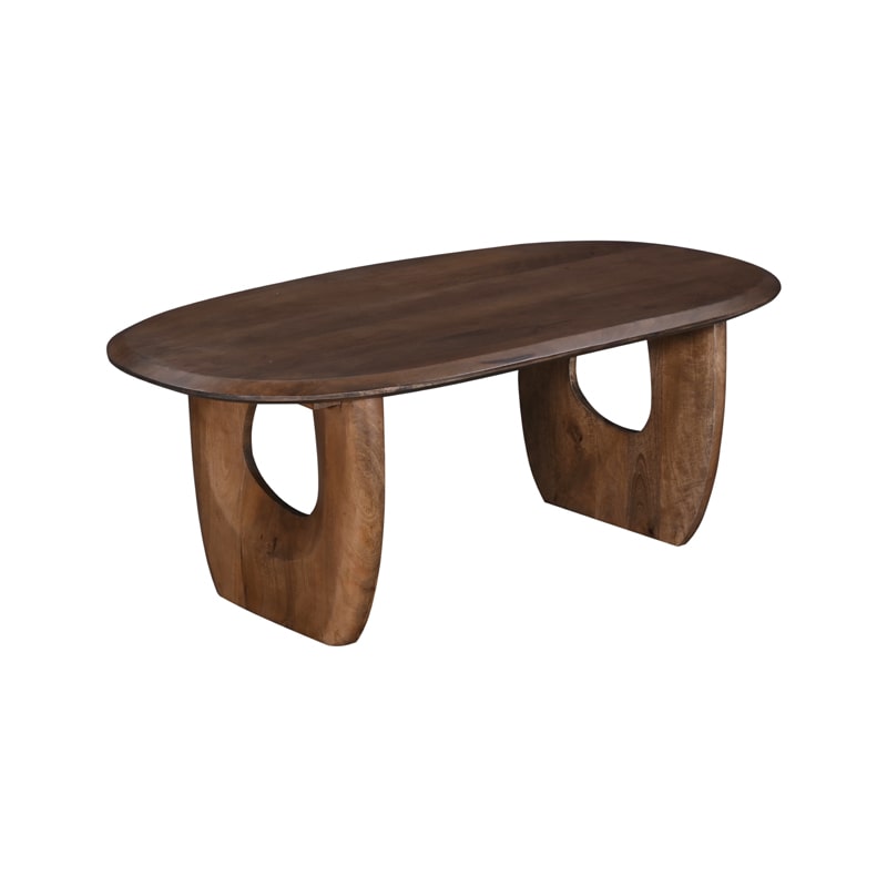 Moods - Salontafel Vicky - 130 x 70 x 48 cm - Bruin