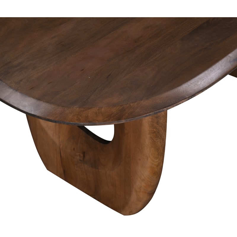 Moods - Salontafel Vicky - 130 x 70 x 48 cm - Bruin - Afbeelding 4
