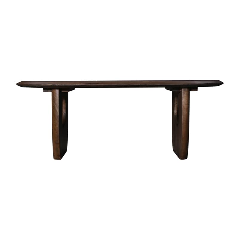 Moods - Salontafel Vicky - 130 x 70 x 48 cm - Bruin - Afbeelding 3