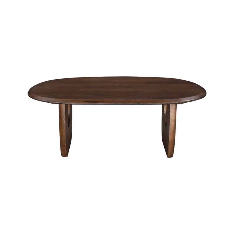 Moods - Salontafel Vicky - 130 x 70 x 48 cm - Bruin - Afbeelding 2