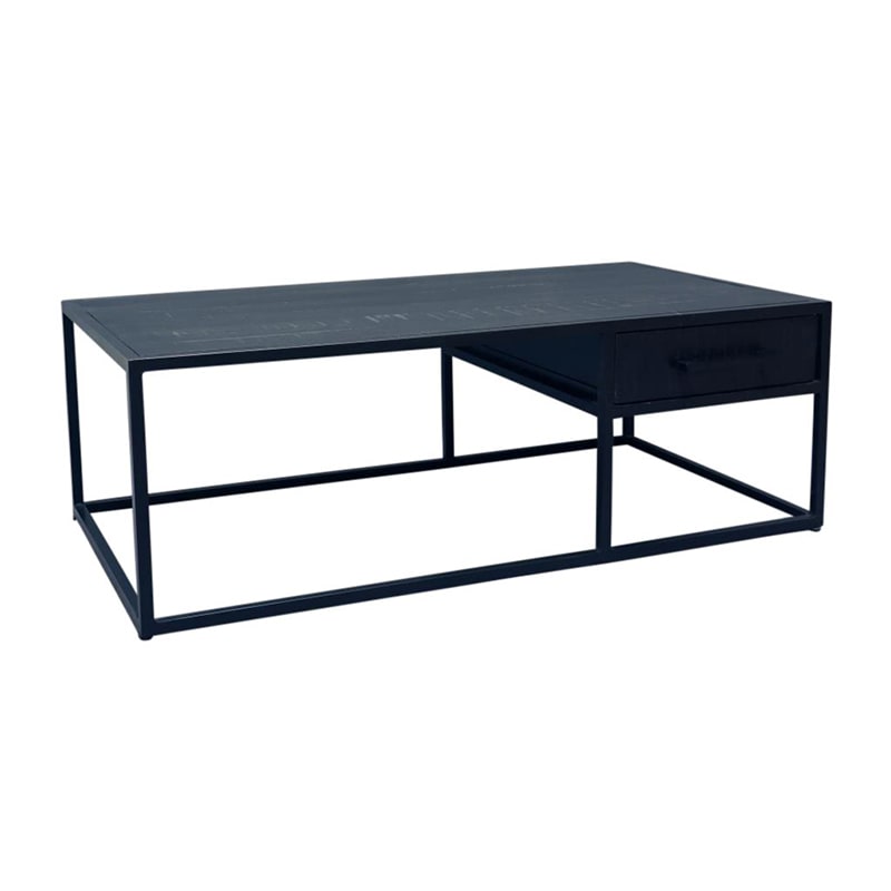 Moods - Salontafel Camile - 120 x 65 x 40 cm - Zwart - Afbeelding 2