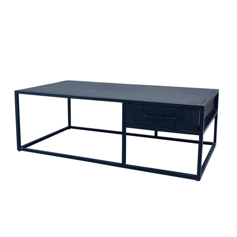 Moods - Salontafel Camile - 120 x 65 x 40 cm - Zwart - Afbeelding 3