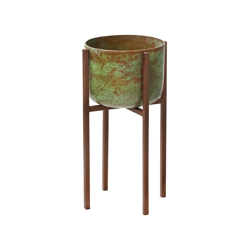 Moods - Plantenstandaard Josh - 28 x 28 x 50 - Groen