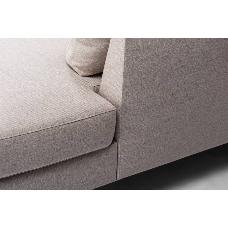 Haluta - U-bank May - 310 x 196 x 89 cm - Beige - Rechts - Afbeelding 4