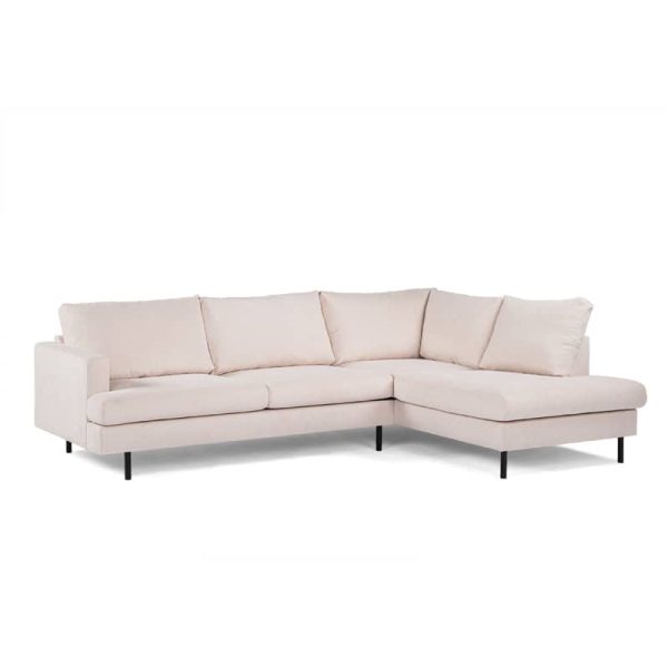 Haluta - Hoekbank Heath - 264 x 186 x 82 cm - Beige - Rechts - Afbeelding 2