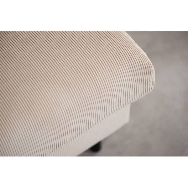 Haluta - Hoekbank Kendrick - 218 x 152 x 82 cm - Beige - Afbeelding 10