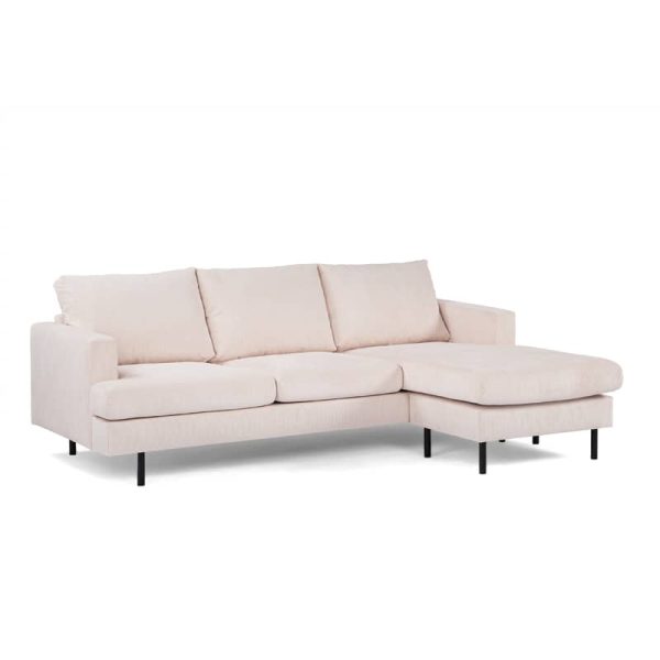 Haluta - Hoekbank Kendrick - 218 x 152 x 82 cm - Beige - Afbeelding 8