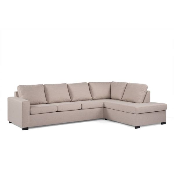 Haluta - Hoekbank Simon - 285 x 199 x 80 cm - Beige - Rechts - Afbeelding 2