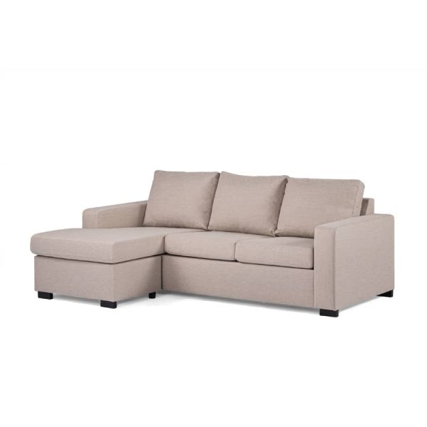 Haluta - Hoekbank Lionel - 215 x 143 x 80 cm - Beige - Afbeelding 3