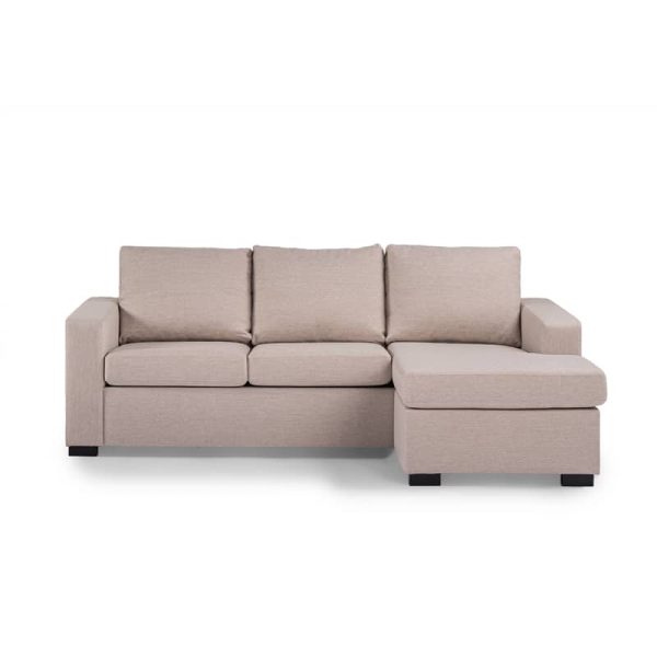 Haluta - Hoekbank Lionel - 215 x 143 x 80 cm - Beige - Afbeelding 6