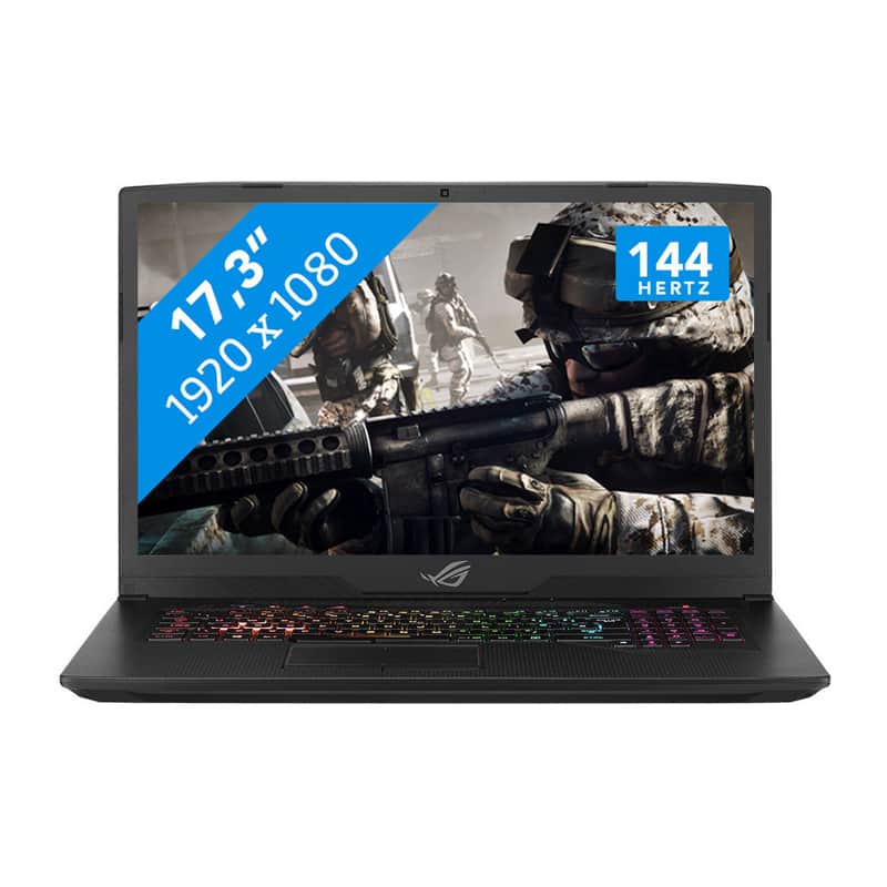 Asus GL703G - 17,3 inch - i7-8750H - Qwerty
