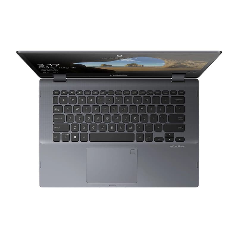 Asus VivoBook TP412FA - 14 inch - i3-10110U - Qwerty - Afbeelding 2