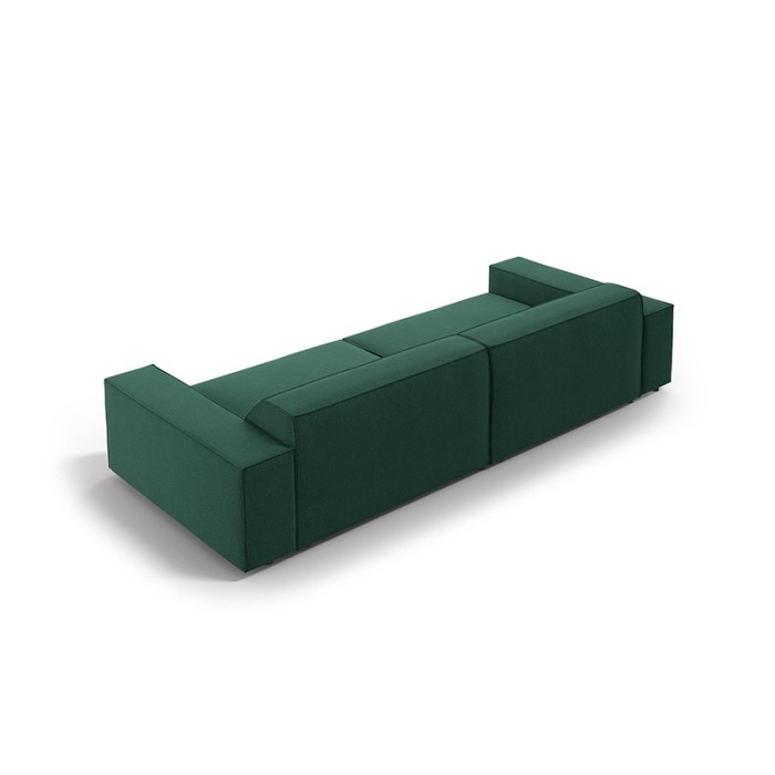 Haluta 4-zits bank in donkergroene stof met strak design en lage armleuningen 2.jpg