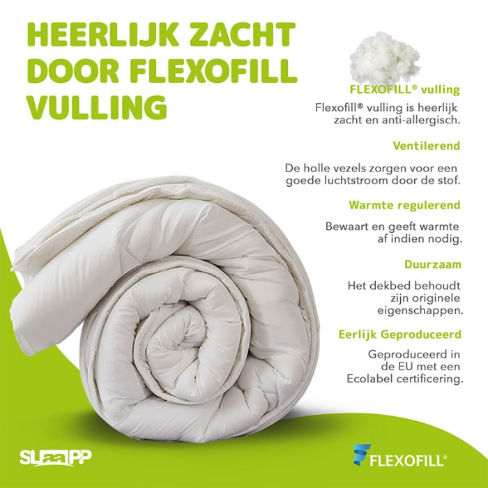 SLAAPP - 4 Seizoenen Dekbed - Wit - Afbeelding 3