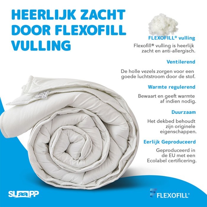 SLAAPP - All-Season Dekbed - Wit - Afbeelding 3