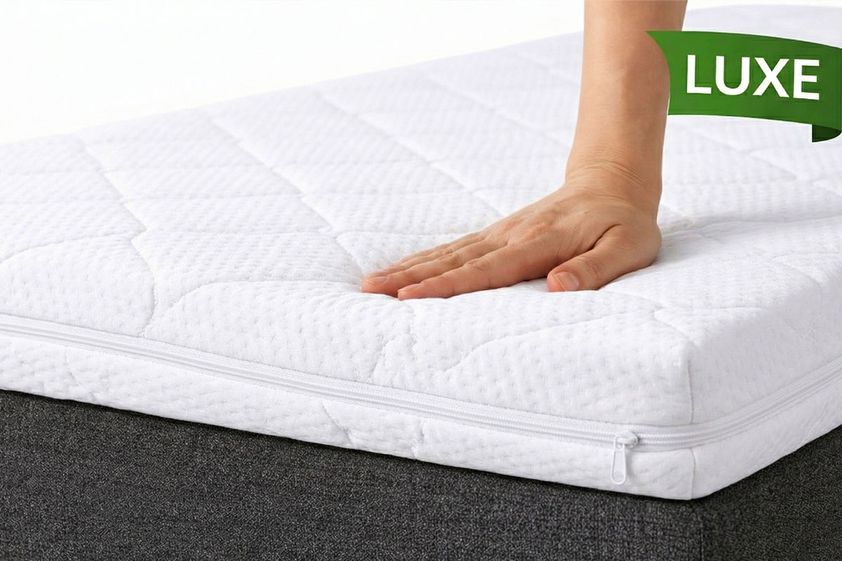 Luxe topper met traagschuim