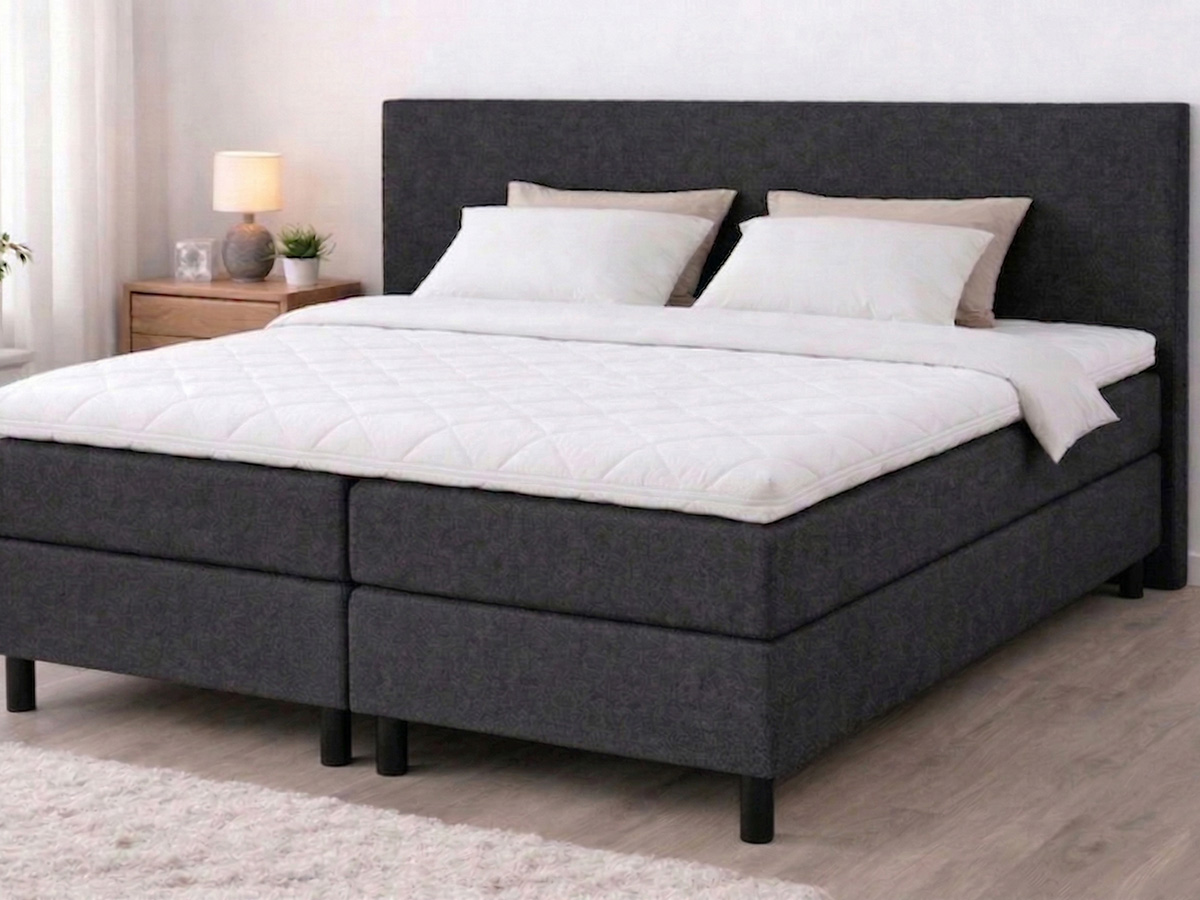 Boxspring met matras en topper
